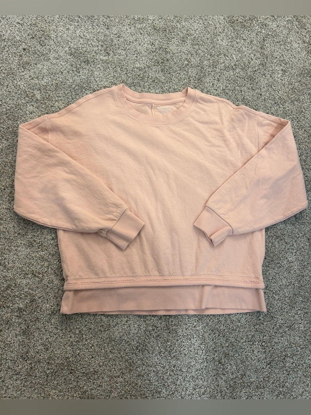 light pink crewneck